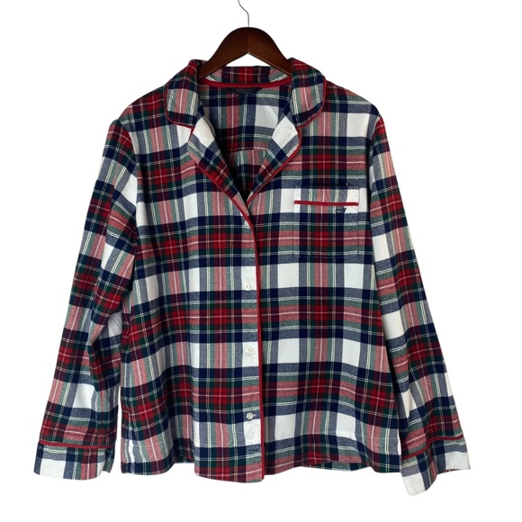 VINEYARD VINES Women’s Flannel PJ Set Long Sleeves in Size XL*** - Picture 3 of 12